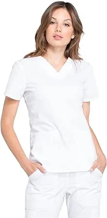 Scrubs for Women Workwear Professionals V-Neck Top, Soft Stretch WW665