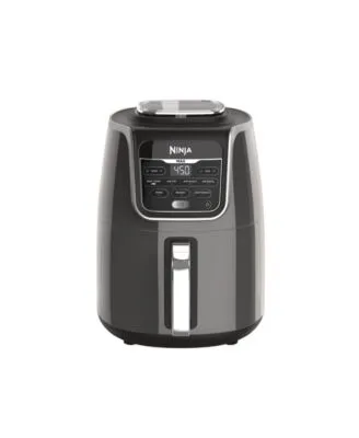 Ninja AF161 Max XL Air Fryer that Cooks, Crisps, Roasts, Bakes, Reheats and Dehydrates, with 5.5 Quart Capacity, and a High Gloss Finish, Grey