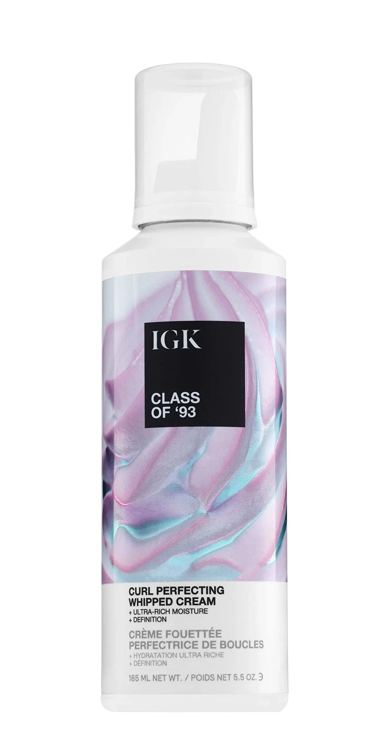 IGK by IGK CLASS OF "93 CURL PERFECTING WHIPPED CREAM 5.5 OZ