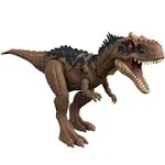 Jurassic World Dominion Roar Strikers Rajasaurus Dinosaur Action Figure New