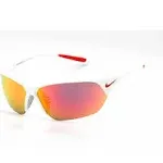 Nike Skylon Ace Sunglasses, White/Red