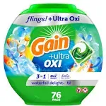 Gain Flings Oxi Waterfall Laundry Detergent (3.5 lbs)