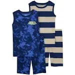 Carter's Boys' 4-Piece Snug Fit Pajama Set