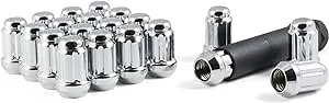 Gorilla Small Diameter Lug Nuts 7/16-20&#034; Conical Seat - 60 Degree Set of 20