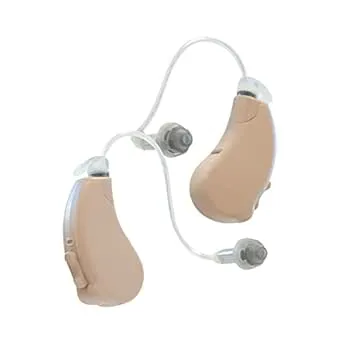 Engage Premium OTC Hearing Aids (Compatible with iPhone, Beige)