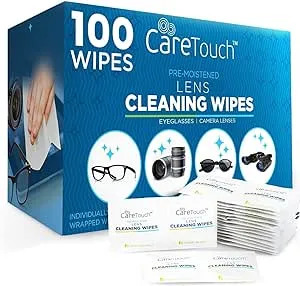 Care Touch Lens Wipes for Eyeglasses