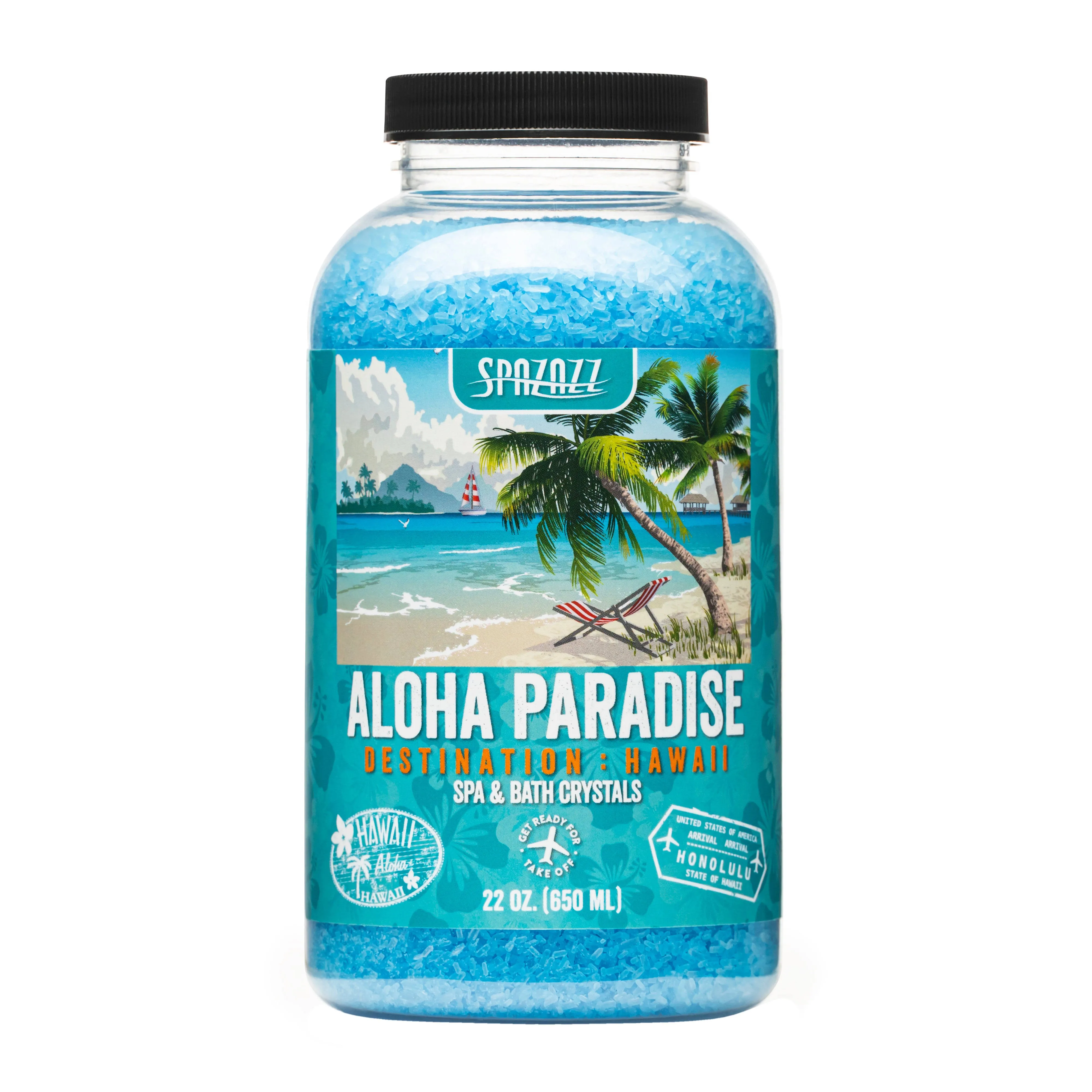 Spazazz Spz-303 Hawaii Aloha Paradise Destination Crystals - 22 oz