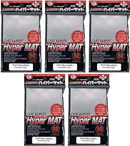 KMC Hyper Matte Sleeves (400 Pack), Clear