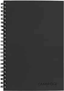 Cambridge Limited Subject Wirebound Business Notebook, Legal Rule, 80-sheets