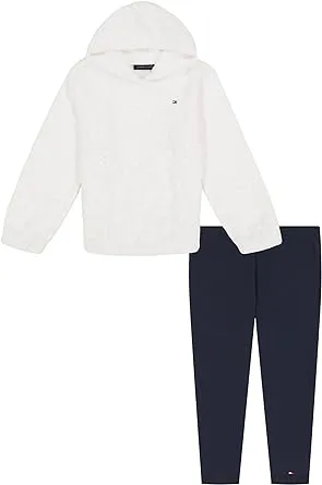 Tommy Hilfiger Girl's 2-piece Sherpa Pullover & Legging Set