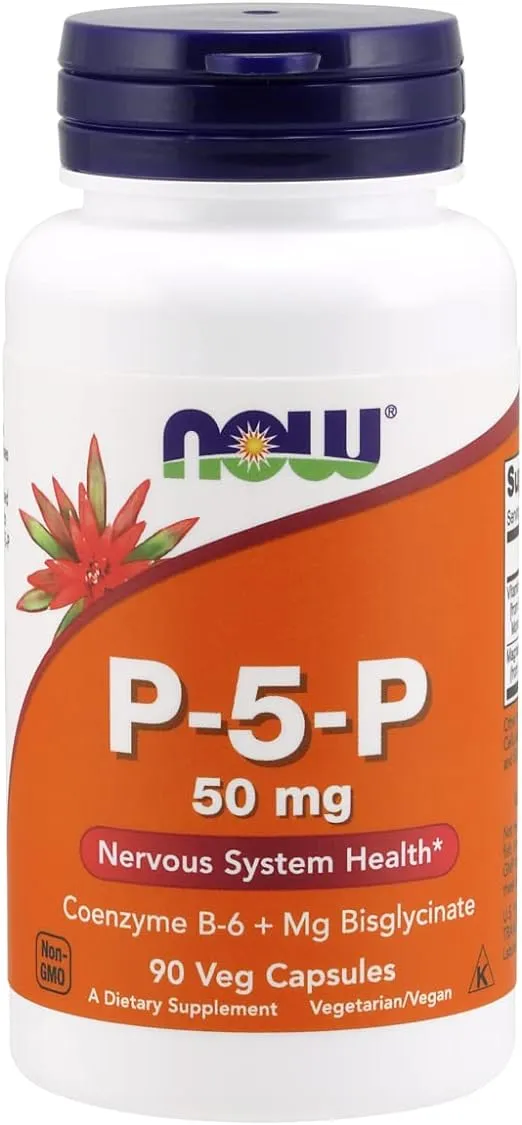 P-5-P Capsules 50mg x90 Pyridoxal 5&#039; Phosphate Coenzyme Form Vitamin B6 P5P