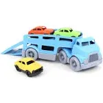 NEW Green Toys Car Carrier Transporter Blue Pretend Play Motor Skills Toy Vehicl