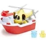 Green Toys - Rescue Boat & Helicopter