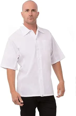 Chef Works Men's Cool Vent Cook Shirt