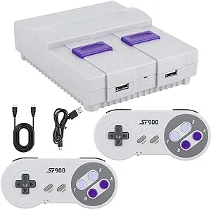 Wireless Classic Retro Game Console - Mini Classic Game System with 2 Classic Wireless Controllers and Built-in 5000 Games,HDMI HD Output Plug and Play,Birthday/Valentine Gift