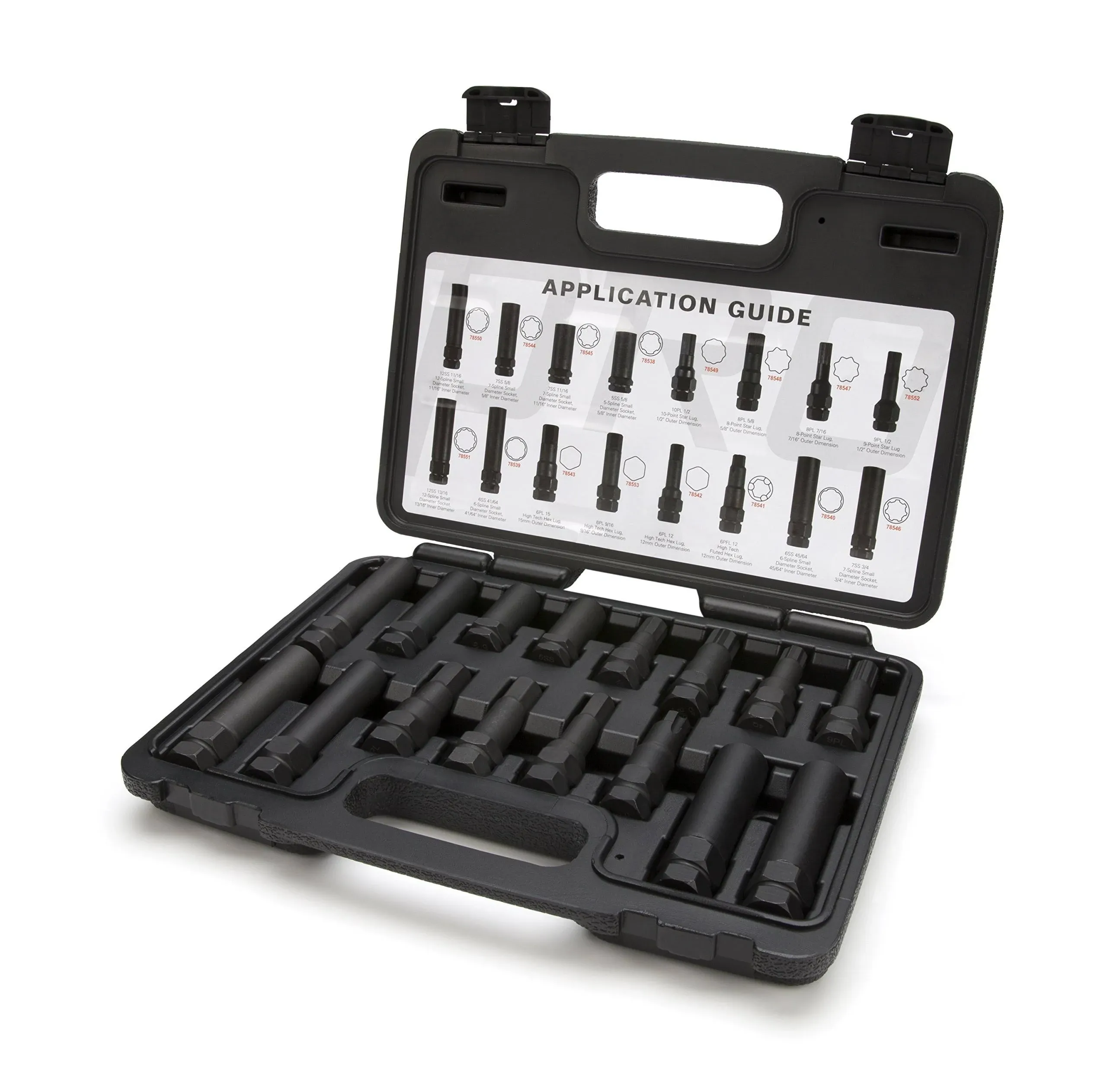 Steelman 78537 16 Piece Locking Lug Key Master Set