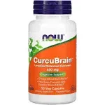 Now CurcuBrain, Suporte Cognitivo, 400 mg, 50 Cápsulas Foods