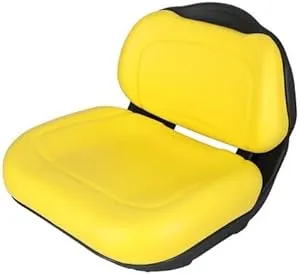 Seat Assembly - Yellow fits John Deere X305R X380 X304 X340 X394 X300R X330 X390 X360 X354 X500 X530 X370 X520 X300 X310 X384 X320 X350 X570 X324 X350R X580 AM134543