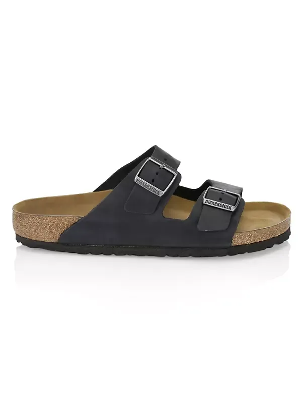 Birkenstock 75248144 Arizona Sfb Black Oil Ltr 44