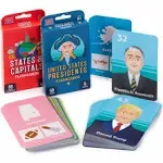 Pint-Size Scholars Social Studies Mastery Pack States & Capitals and U.s. Presidents Flashcards with Educational Games