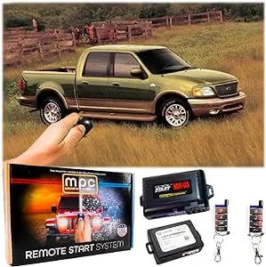 MPC Complete Remote Start Kit Compatible with Ford F-150 1999-2003 - (2) 4 Button Remotes