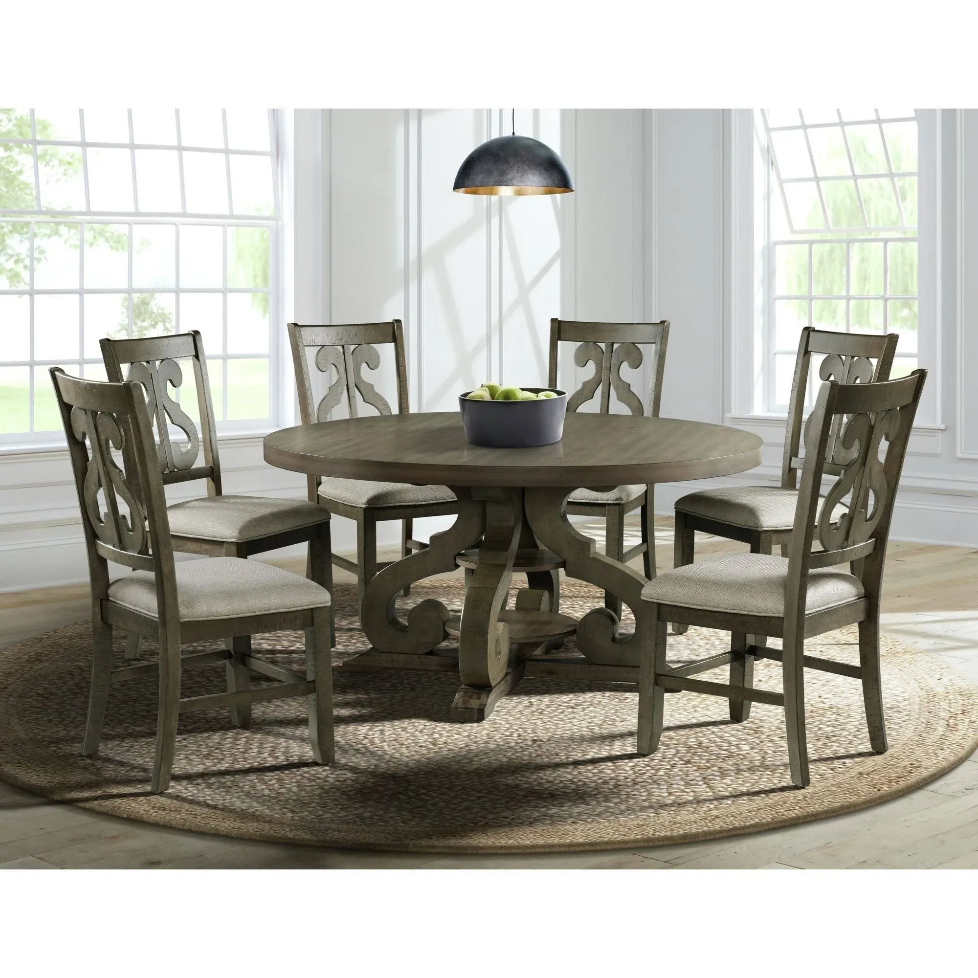 Stone - Round Dining Set