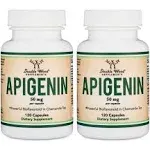 Apigenin Supplement - 50Mg per Capsule, 120 Count (Powerful Bioflavonoid Found i