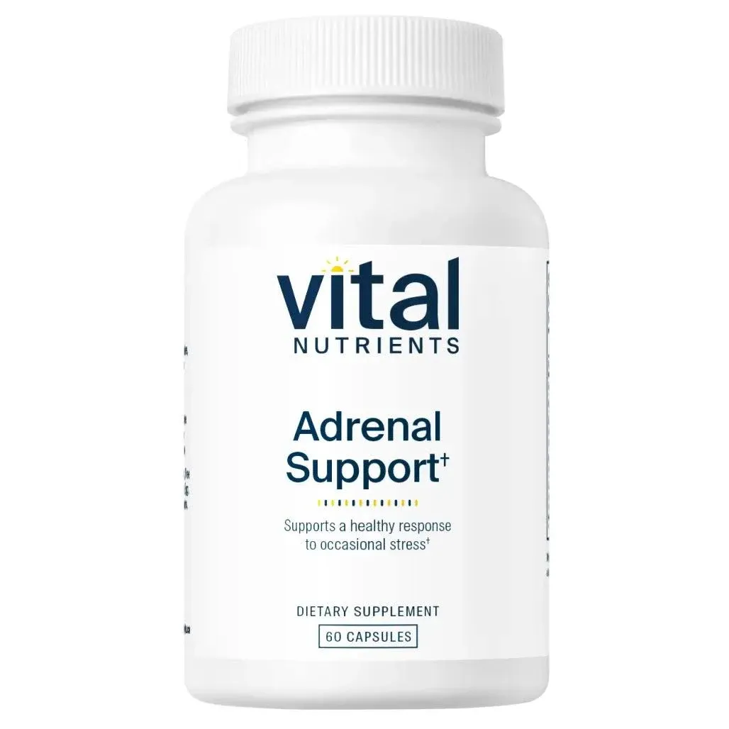 Vital Nutrients Adrenal Support - 120 Caps | Nutriessential