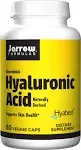 Jarrow Formulas Hyaluronic Acid 120 mg - 120 Veggie Caps - 60 Servings - Bioavailable & Naturally Derived - Supports Skin Health -Hyaluronic Acid - Dietary Supplement - Vegan - Non-GMO