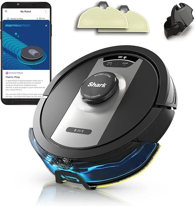 IQ 2-in-1 Robot Vacuum & Mop with Sonic Mopping