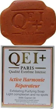 PARIS ACTIVE HARMONIE REPARATEUR EXFOLIATING PURIFYING SOAP WITH CARROT OIL 200ml by QEI+