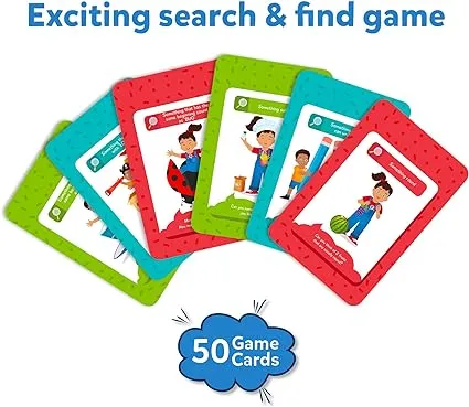 Skillmatics Card Game - Found It Indoor, Scavenger Hunt for Ages 4, 5, 6, 7, Educational, Gifts for Kids, Boys, Girls and Families