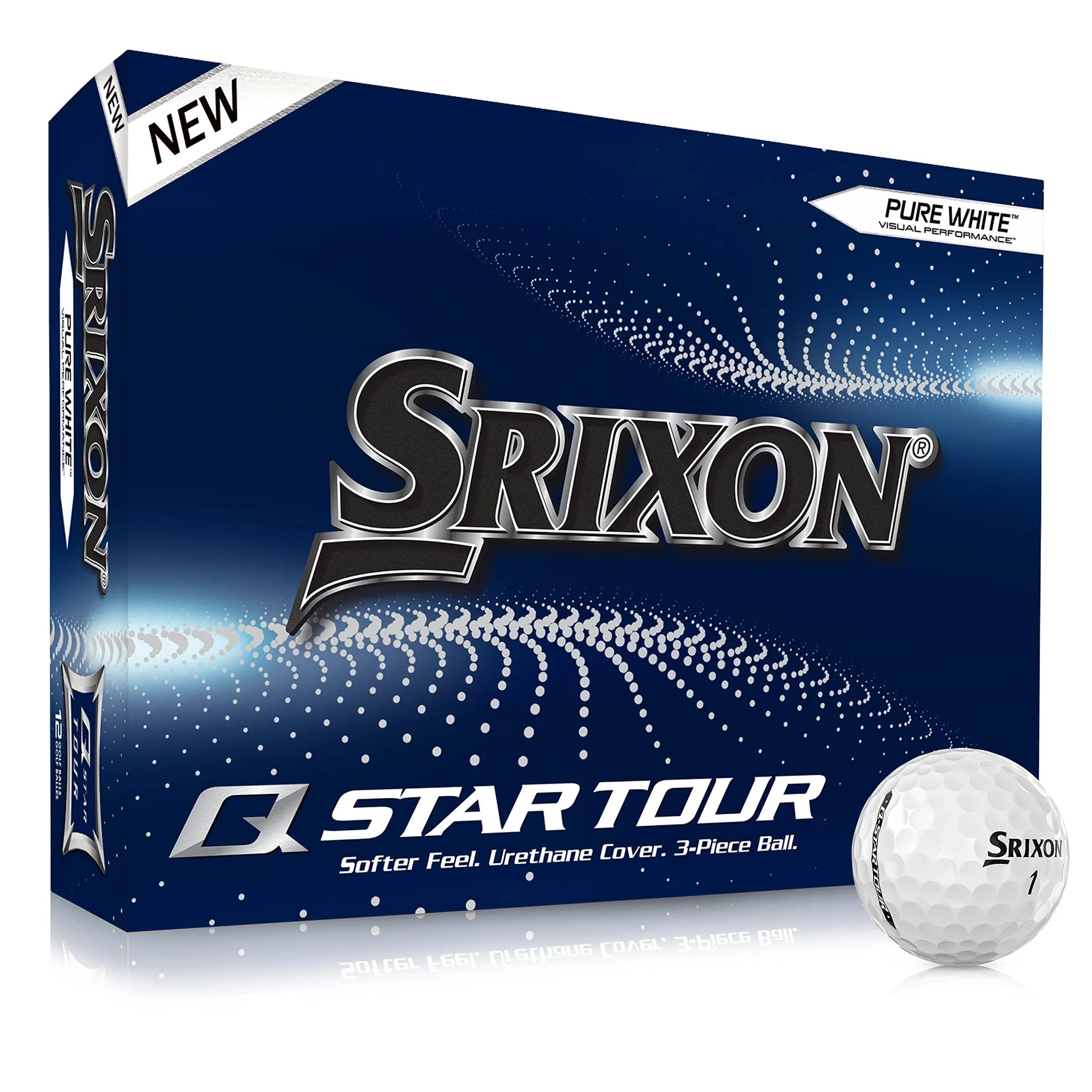 Srixon Q - Star Tour 4 Golf Balls - Yellow