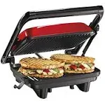 Hamilton Beach Panini Press Gourmet Sandwich Maker 25462Z