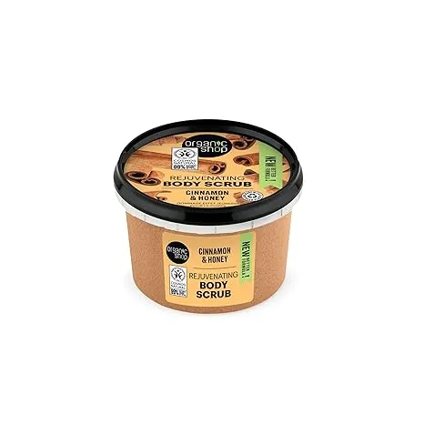 Body Scrub Natural Cinnamon and Honey 250ml