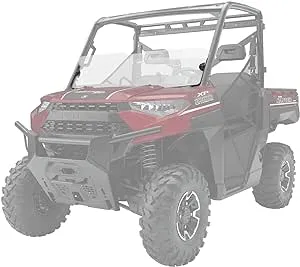 Polaris New OEM Clear Polycarbonate Half Windshield, 2883301