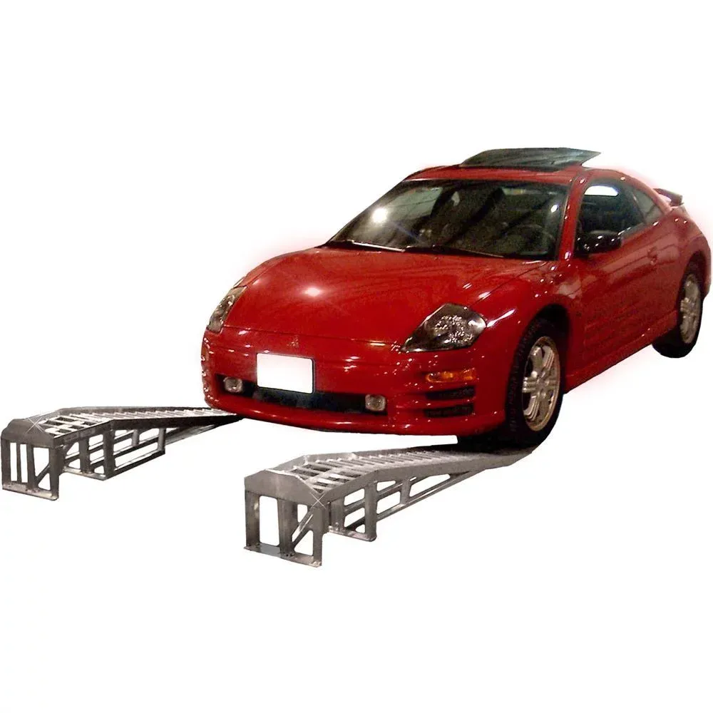 Low-Profile Showroom Sport Race Car and Truck Service Stand Lift Ramps