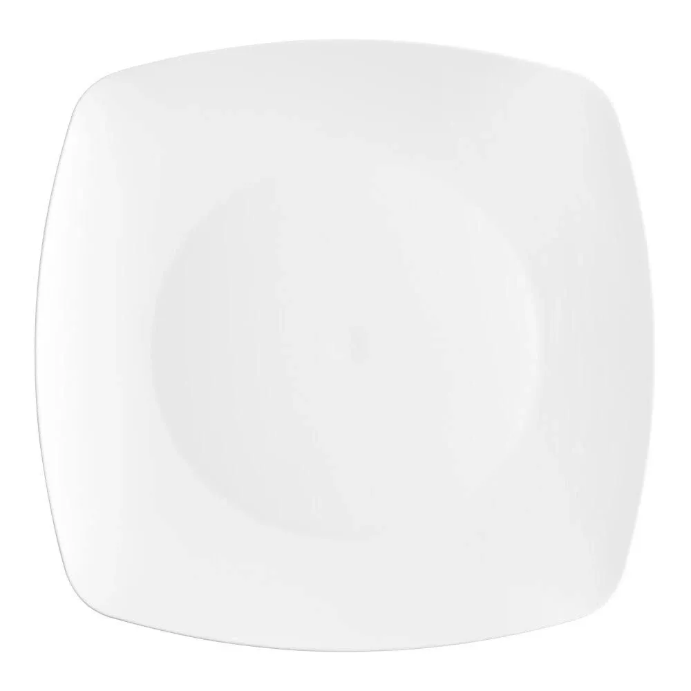 Fineline Renaissance 1510-WH 10&quot; White Plastic Plate - 120/Case