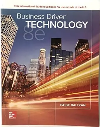 ISE BUSINESS DRIVEN TECHNOLOGY