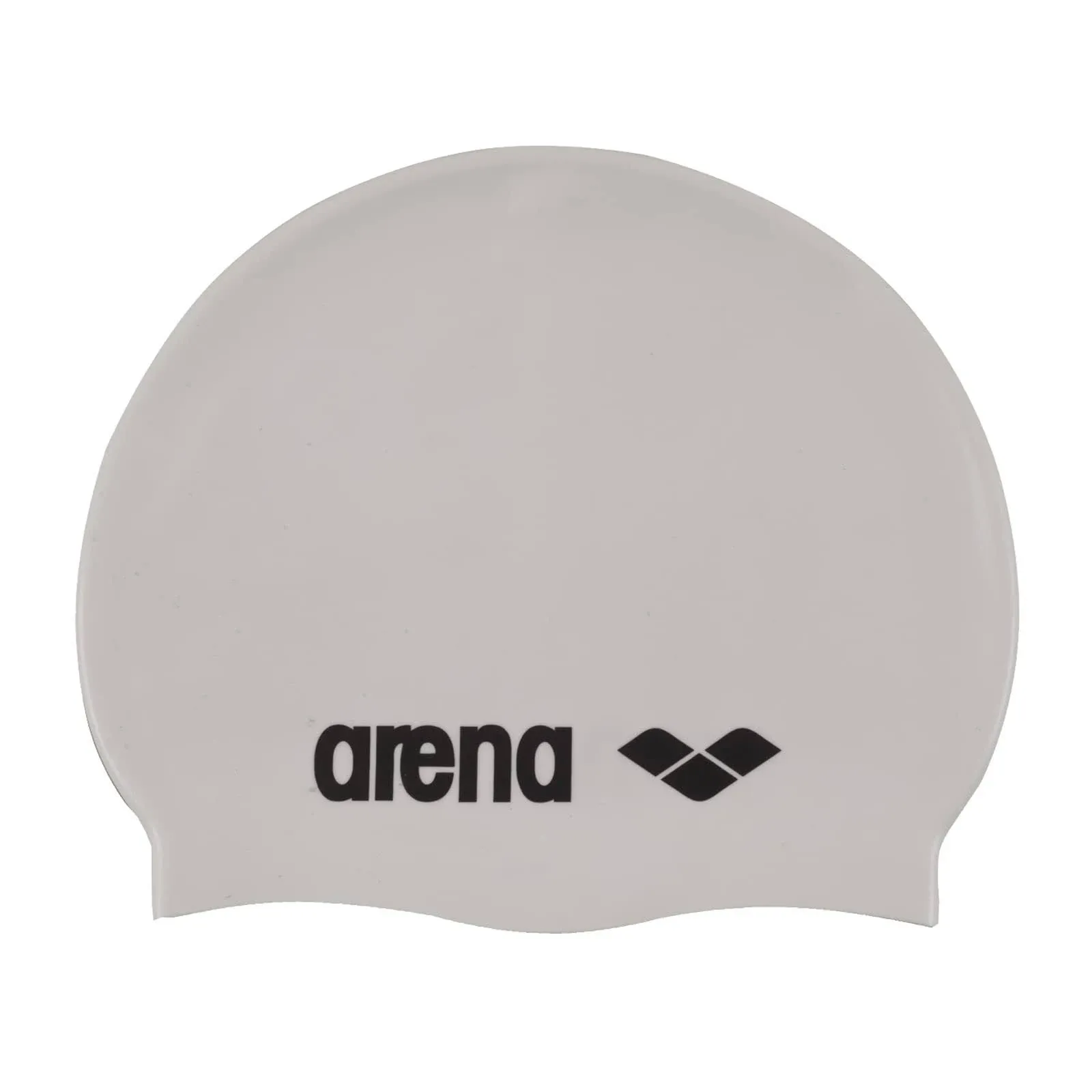 Arena Classic Silicone Swim Cap White-Black