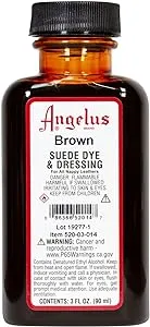 Angelus Suede Dye, 3 oz, Brown