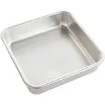 - 47500 Naturals Aluminum Commercial 8&#034; x 8&#034; Square Cake Pan 8 by 8 inches Si...