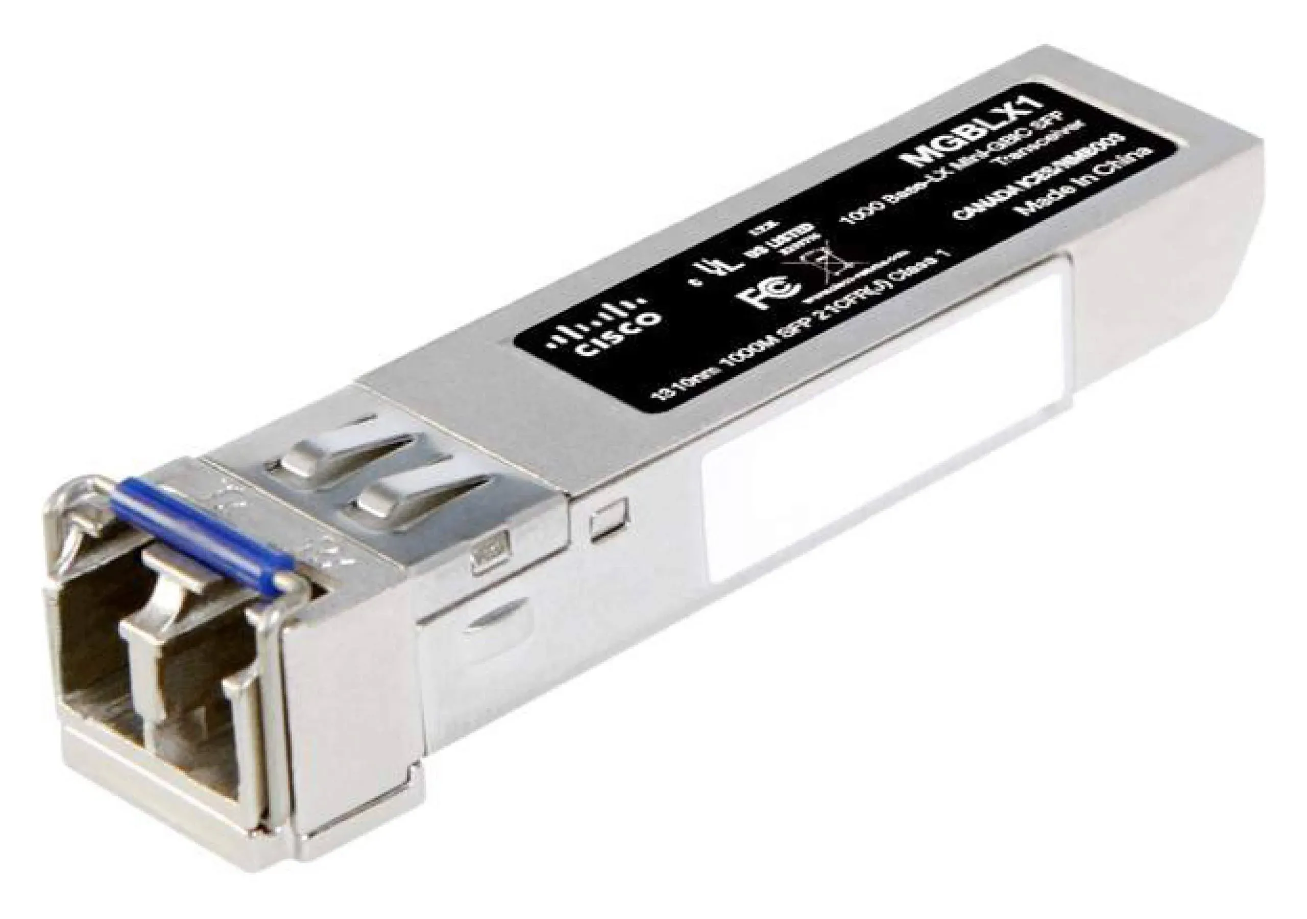 Cisco MGBLX1 SFP Transceiver, Gigabit Ethernet (GBE) 1000Base-LX mini-GBIC (MGBLX1)