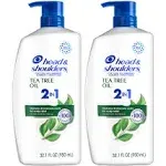 2 in 1 Dandruff Shampoo and Conditioner, Anti-Dandruff Treatment, Tea Tree Oi...