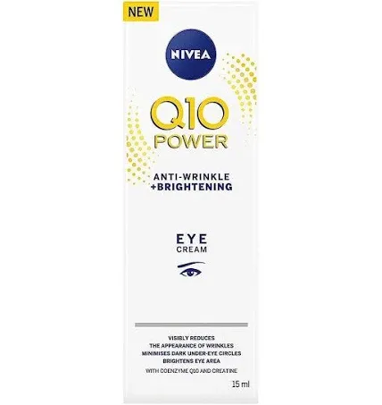 Nivea Q10 Power Anti-Wrinkle + Brightening Eye Cream 15 ml / 0.5 fl oz