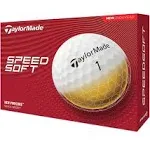 Taylormade SpeedSoft Golf Balls - Yellow