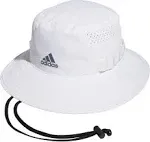 Adidas Men's White Victory 4 Bucket 100% Polyester Sun Golf Hat