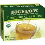 Bigelow Premium Organic Green Tea - 160 ct.