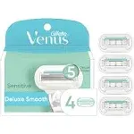 Gillette Venus Cartridges Embrace Sensitive 5 Blade Refills (1.1 oz)