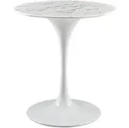 Modway Lippa Oval Artificial Marble Dining Table